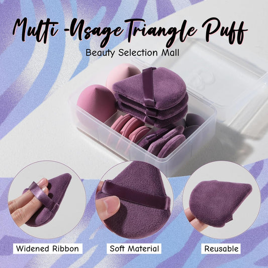 Makeup Sponge & Puff Set – Blending Tools for Foundation & Concealer