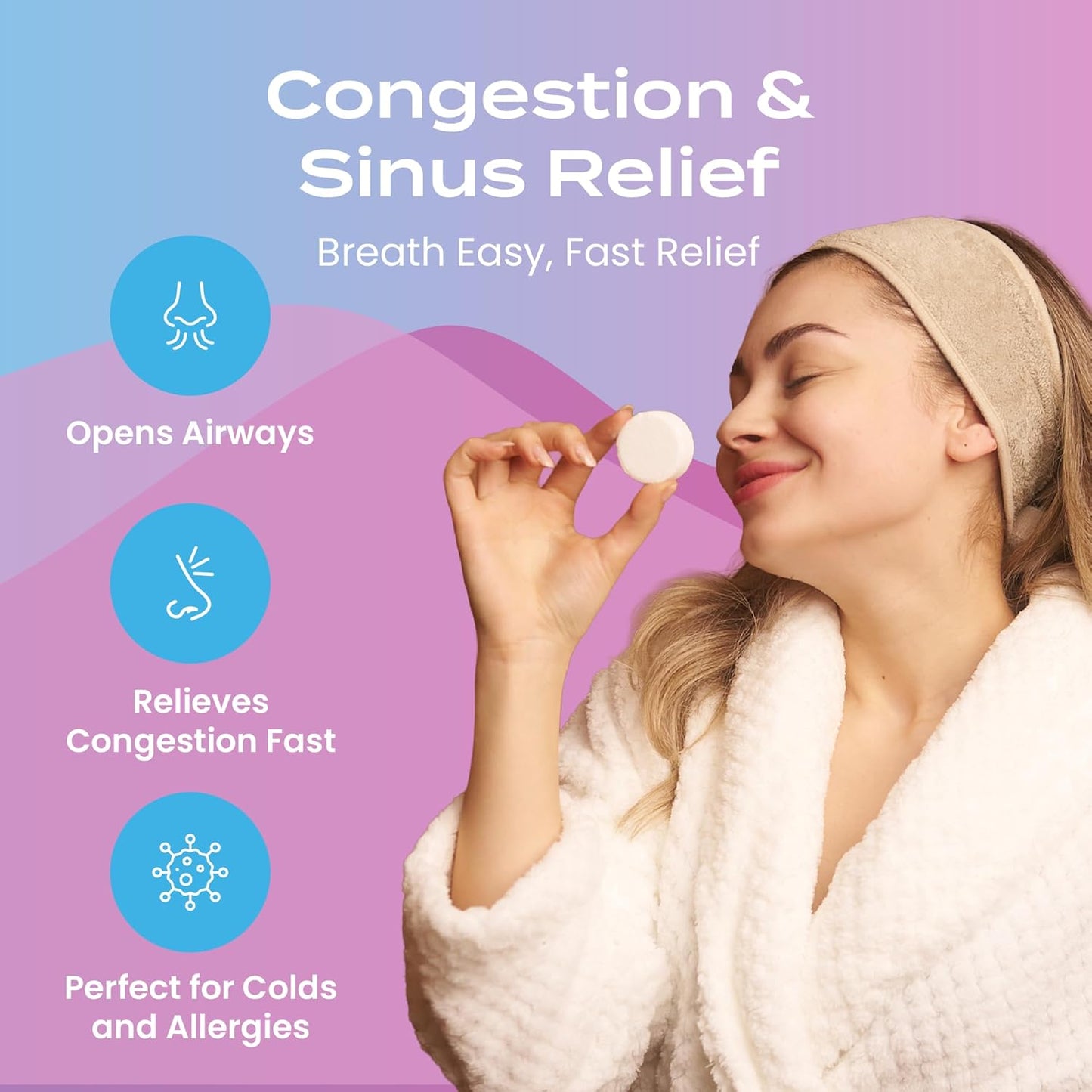 Aromatherapy Shower Steamers – Spring Botanical Blend